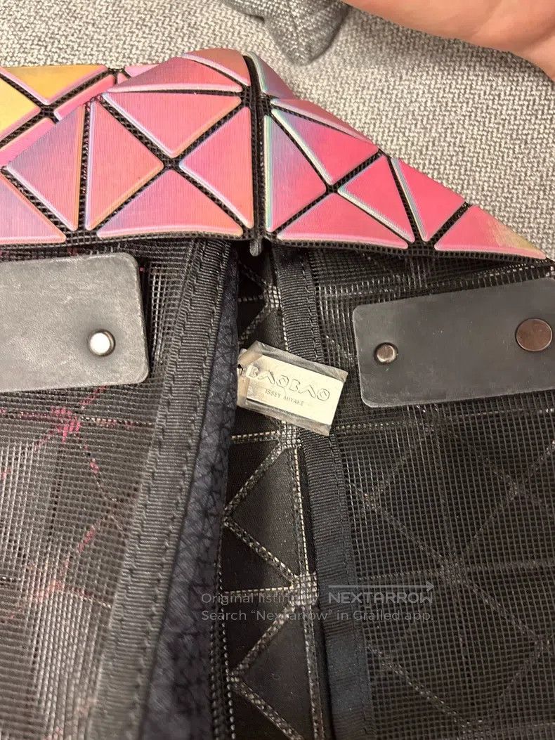 Issey Miyake Issey Miyake Pink Gradient Quilted Bag Size ONE SIZE - 4 Thumbnail