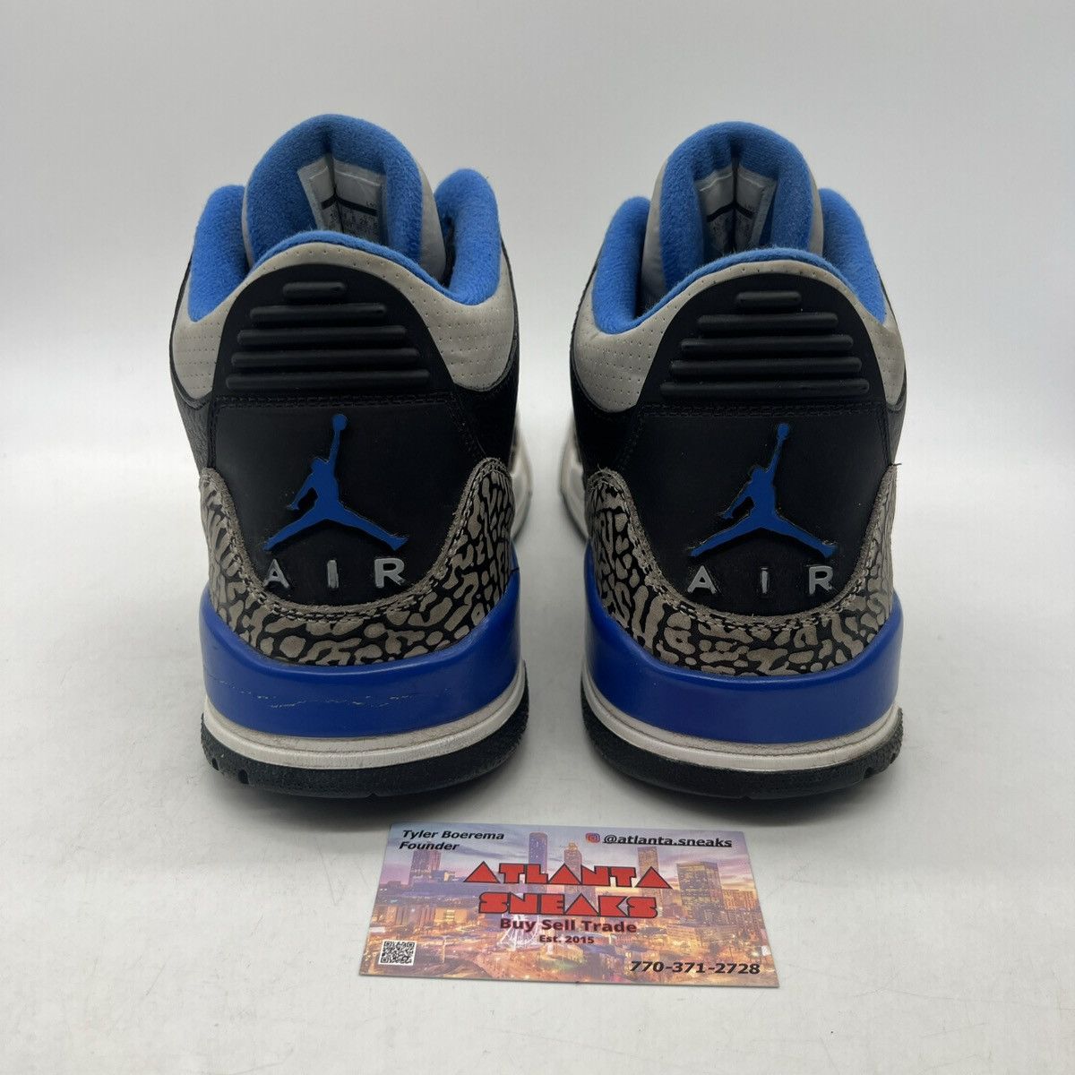 Jordan Brand Air Jordan 3 sport blue Size US 10.5 / EU 43-44 - 3 Thumbnail