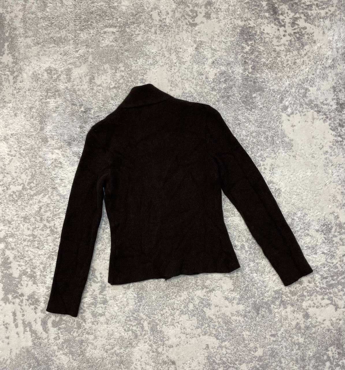 Vintage Italian Merino Wool & Cashmere Knit Blazer Jacket