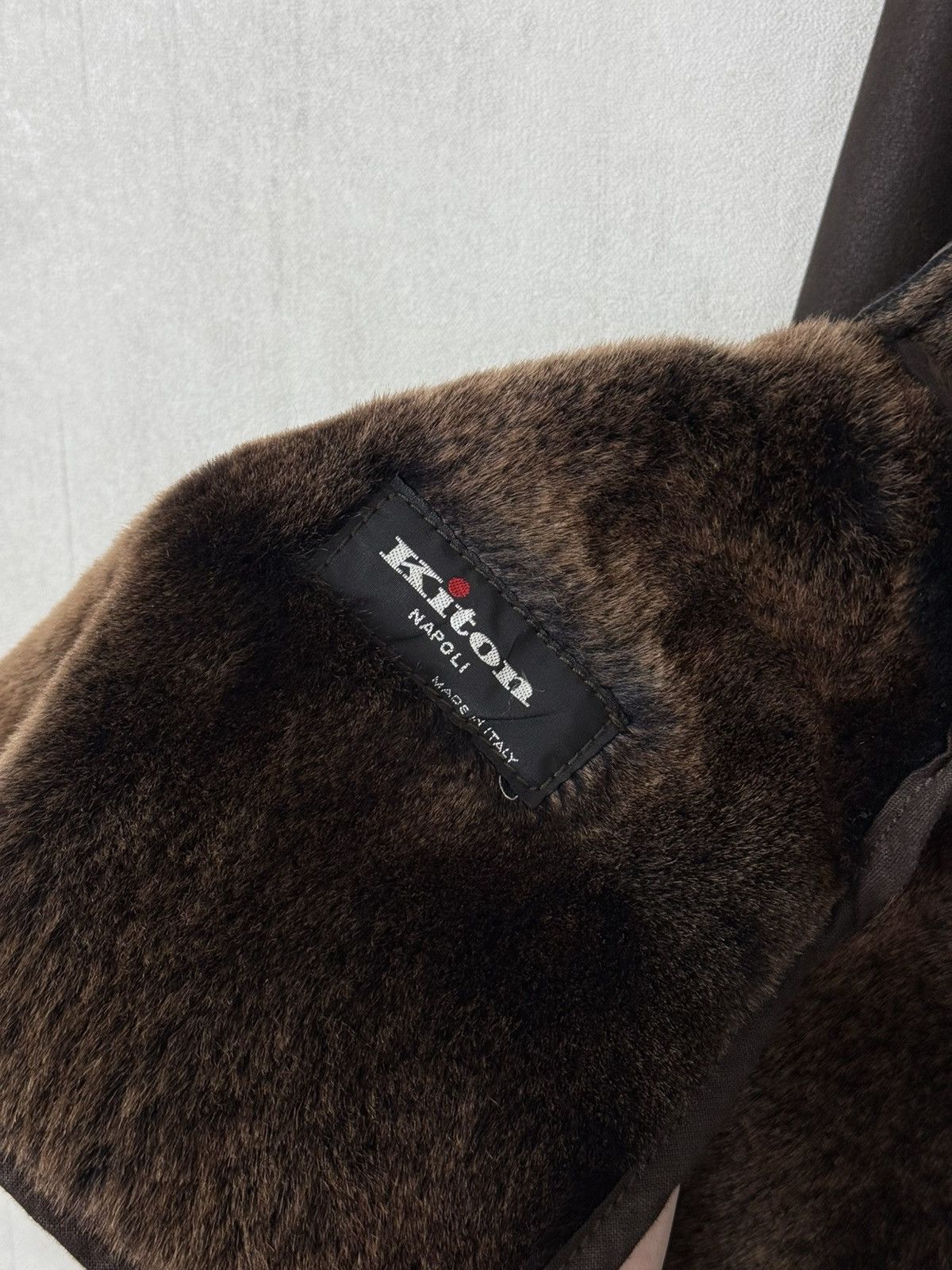 Kiton Kiton Sheepskin Fur Coat Size 56 Size US XL / EU 56 / 4 - 22 Thumbnail