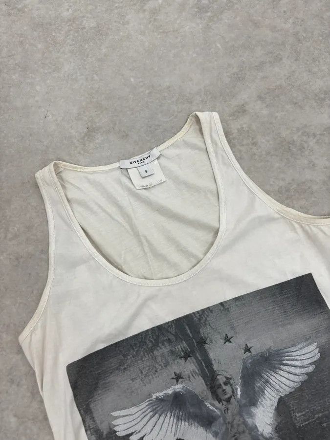 Givenchy 2000s Givenchy Angel White Tank Top Size S / US 4 / IT 40 - 5 Thumbnail