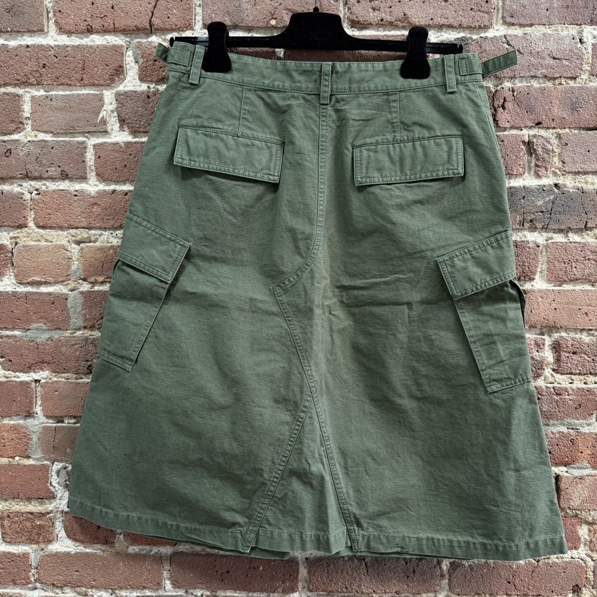 Balenciaga Balenciaga Cargo Midi Skirt Size 27" / US 4 / IT 40 - 3 Thumbnail