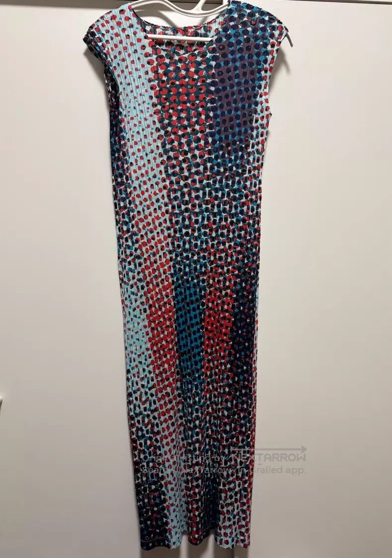 Issey Miyake Issey Miyake Color-block dress Size L / US 10 / IT 46 - 1 Thumbnail