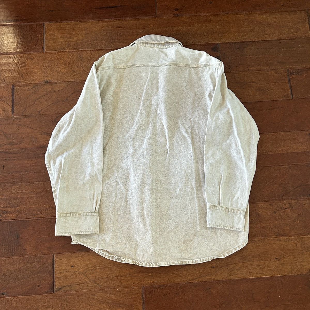 Carhartt Vintage carhartt faded distressed button down Shacket Size US XL / EU 56 / 4 - 4 Thumbnail