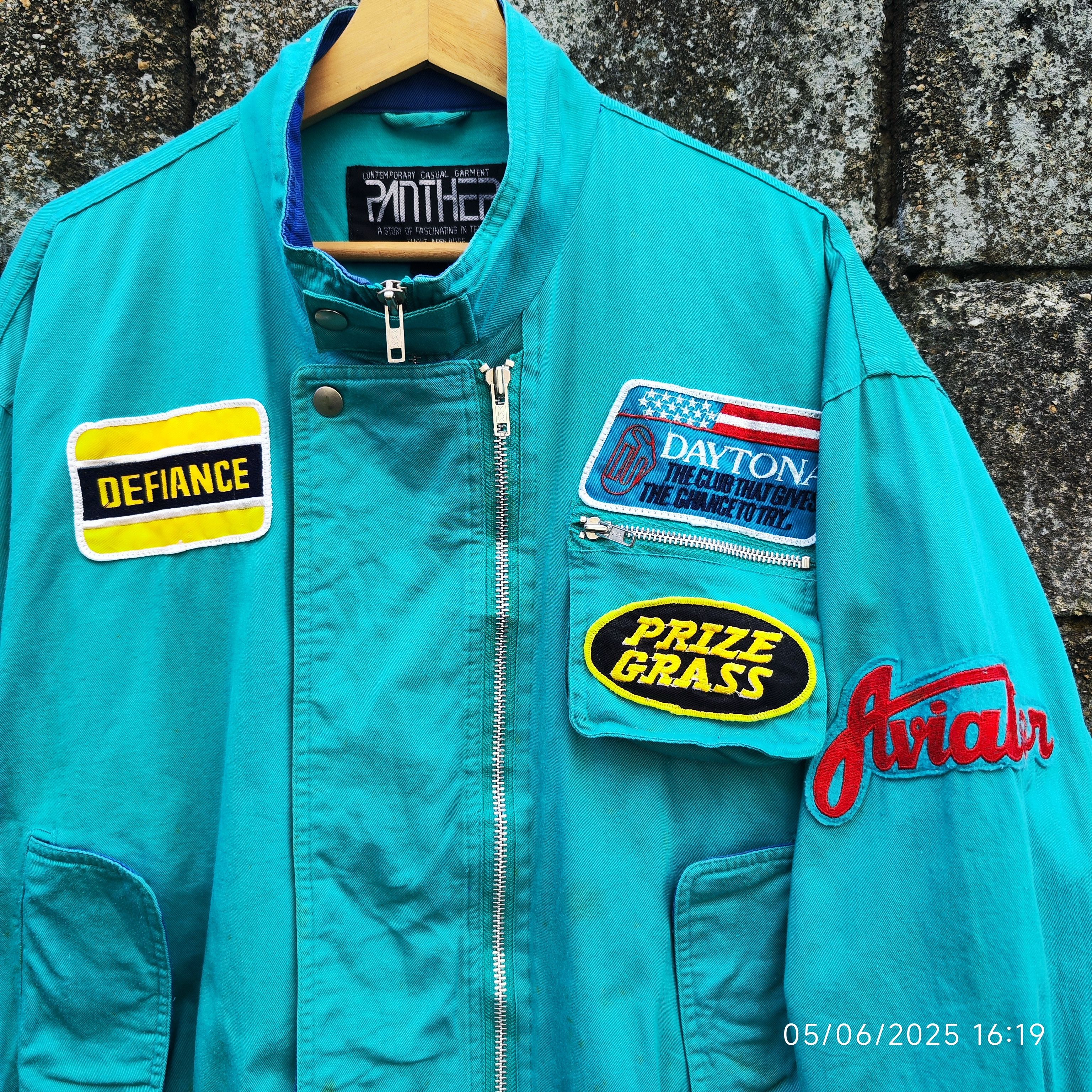 Daytona PATCHES VINTAGE RACING JACKET Size US M / EU 48-50 / 2 - 3 Thumbnail
