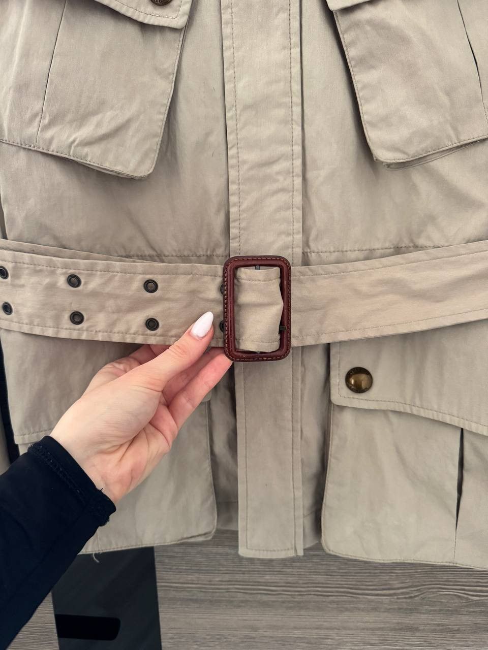 Burberry × Vintage Vintage Burberry Brit Nova Check Coat Size XL / US 12-14 / IT 48-50 - 4 Thumbnail