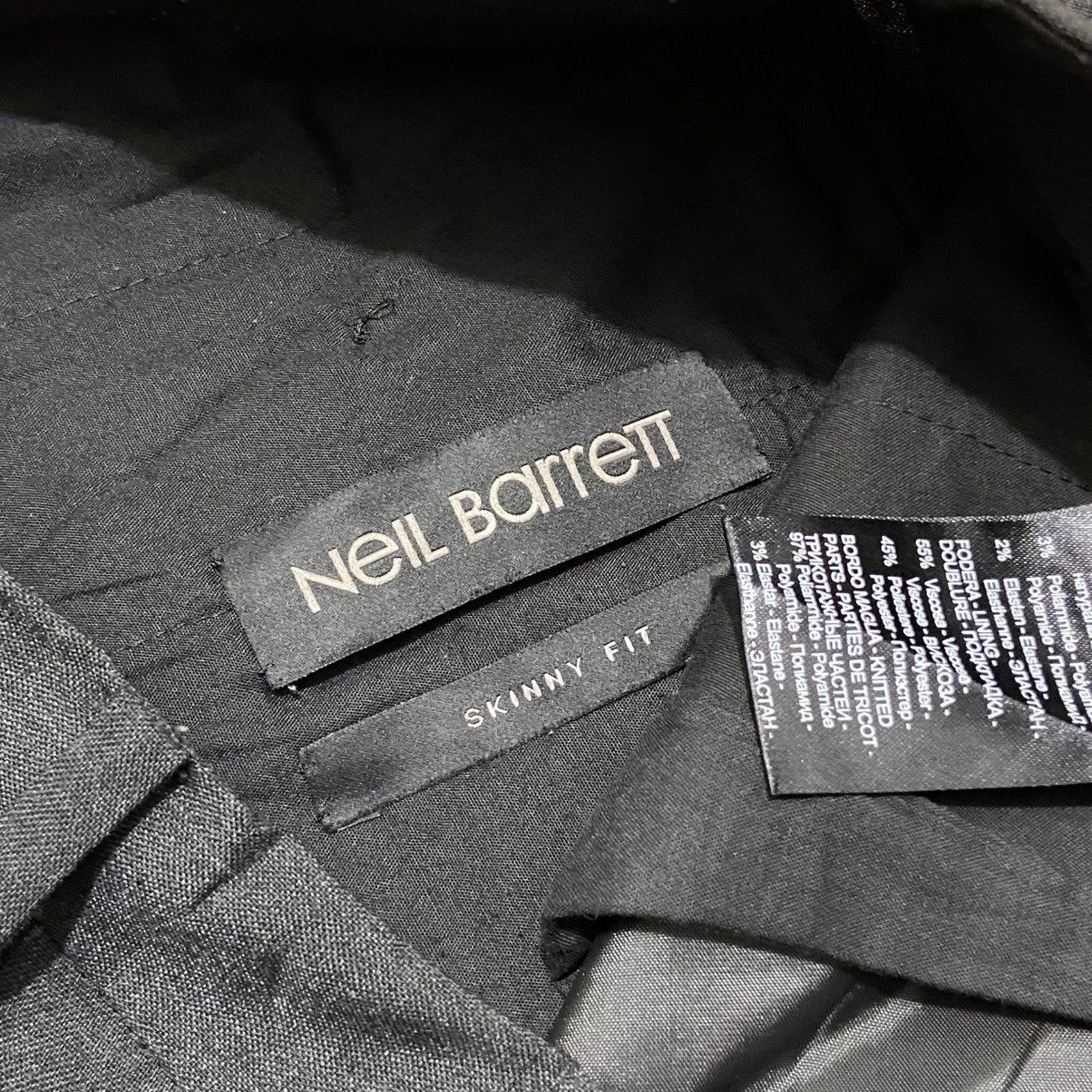 Neil Barrett Neil Barrett Skinny Fit Leg Zipper Trousers Size US 29 - 5 Thumbnail