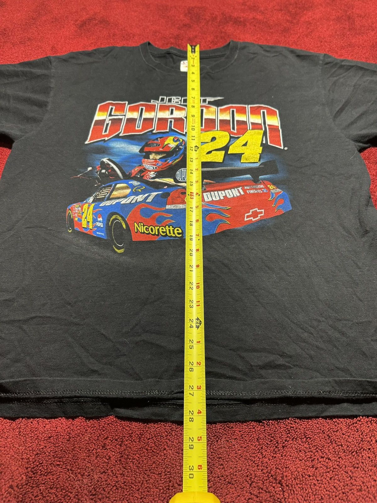 NASCAR × Vintage Vintage Jeff Gordan Graphic T-Shirt Black size XL NASCAR Size US XL / EU 56 / 4 - 7 Thumbnail