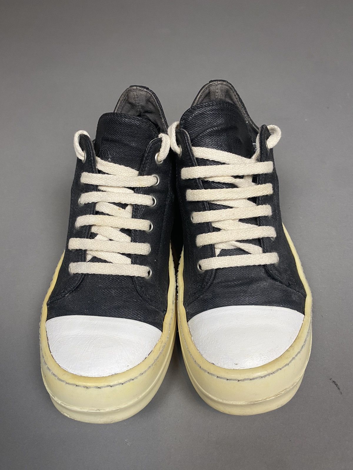 Rick Owens Drkshdw Rick owens waxed ramones Size US 7 / IT 37 - 2 Thumbnail