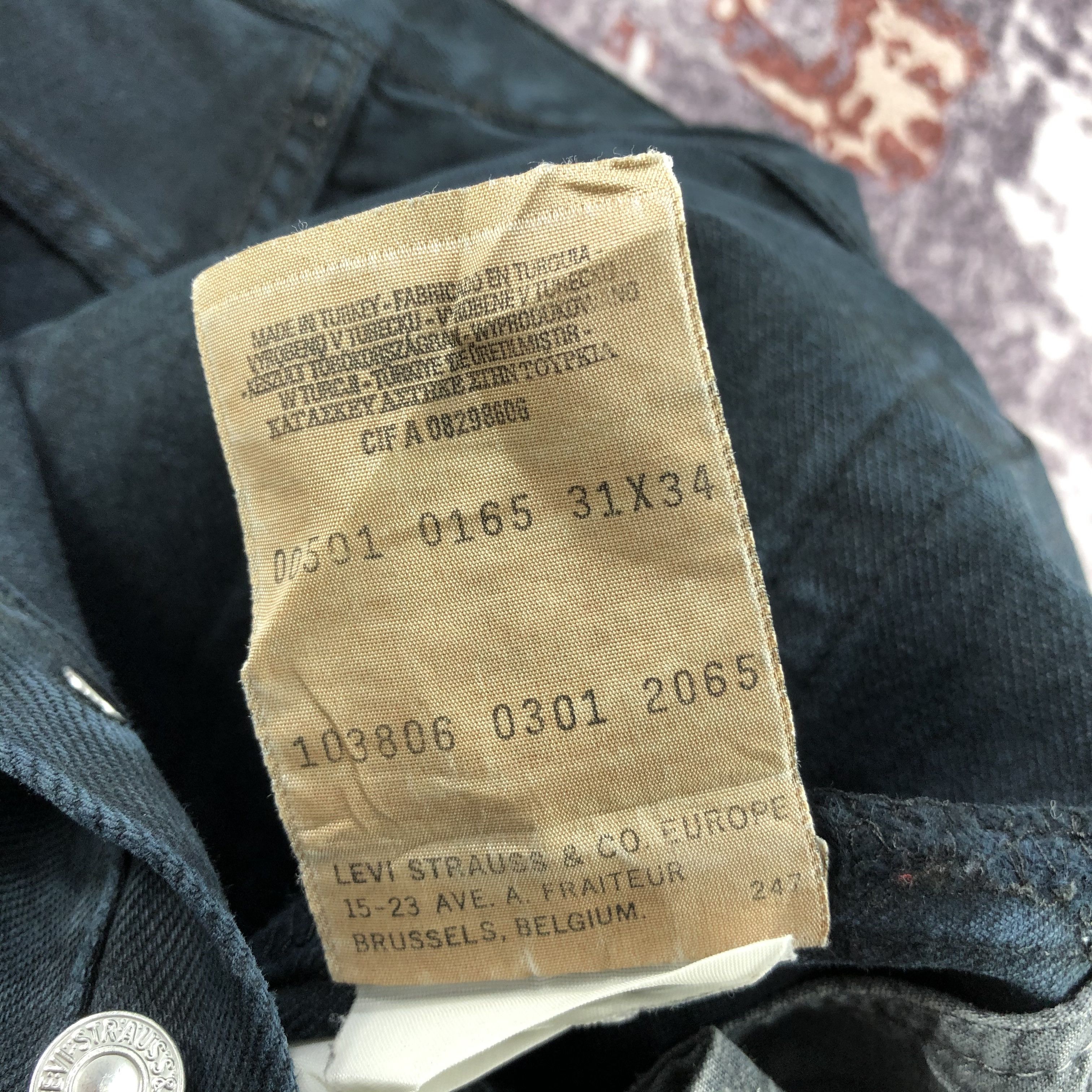 Levi's × Vintage Vintage 90s Levis 501 Earth Tone Jeans-JM2271 Size US 31 - 12 Thumbnail