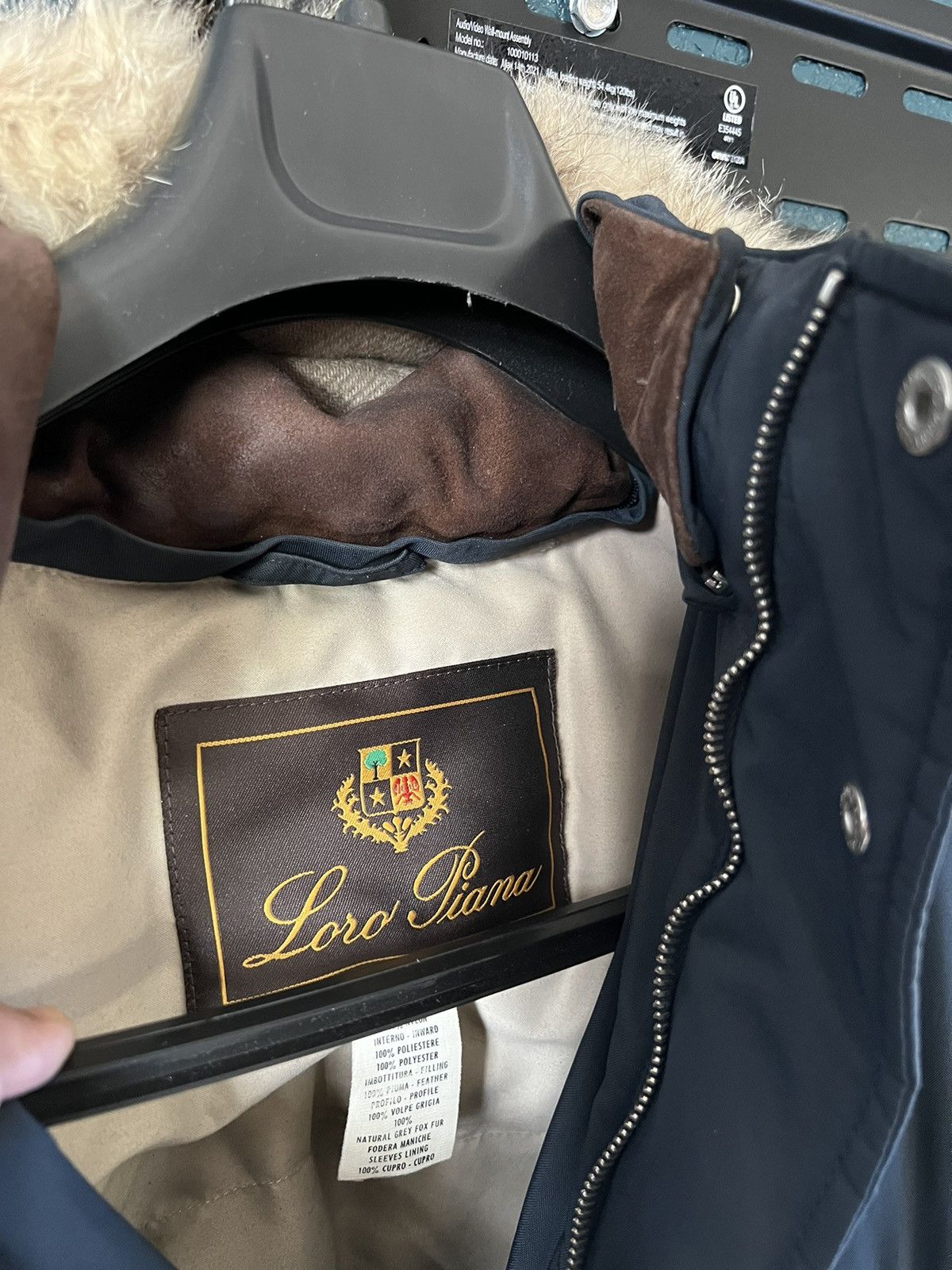 Loro Piana Men’s Parka - Genuine Leather & Cashmere lined Jacket Size US L / EU 52-54 / 3 - 3 Thumbnail