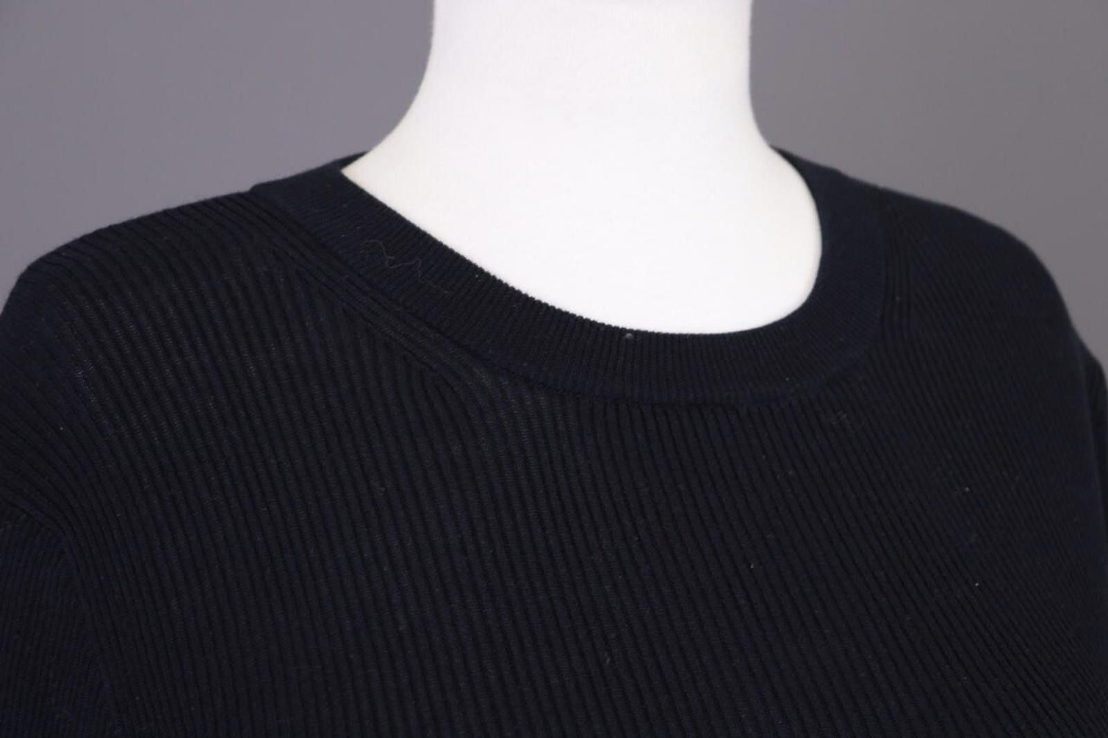 J.Crew J.Crew Black Ribbed Jumper Knit Sweater Size M Size M / US 6-8 / IT 42-44 - 5 Thumbnail