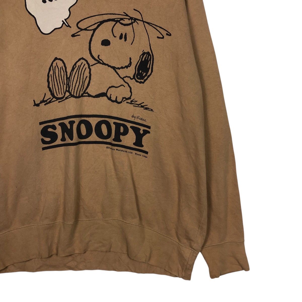 Japanese Brand 📌Vintage Sweatshirt Peanuts Snoopey Big Logo Design Size US XL / EU 56 / 4 - 6 Thumbnail