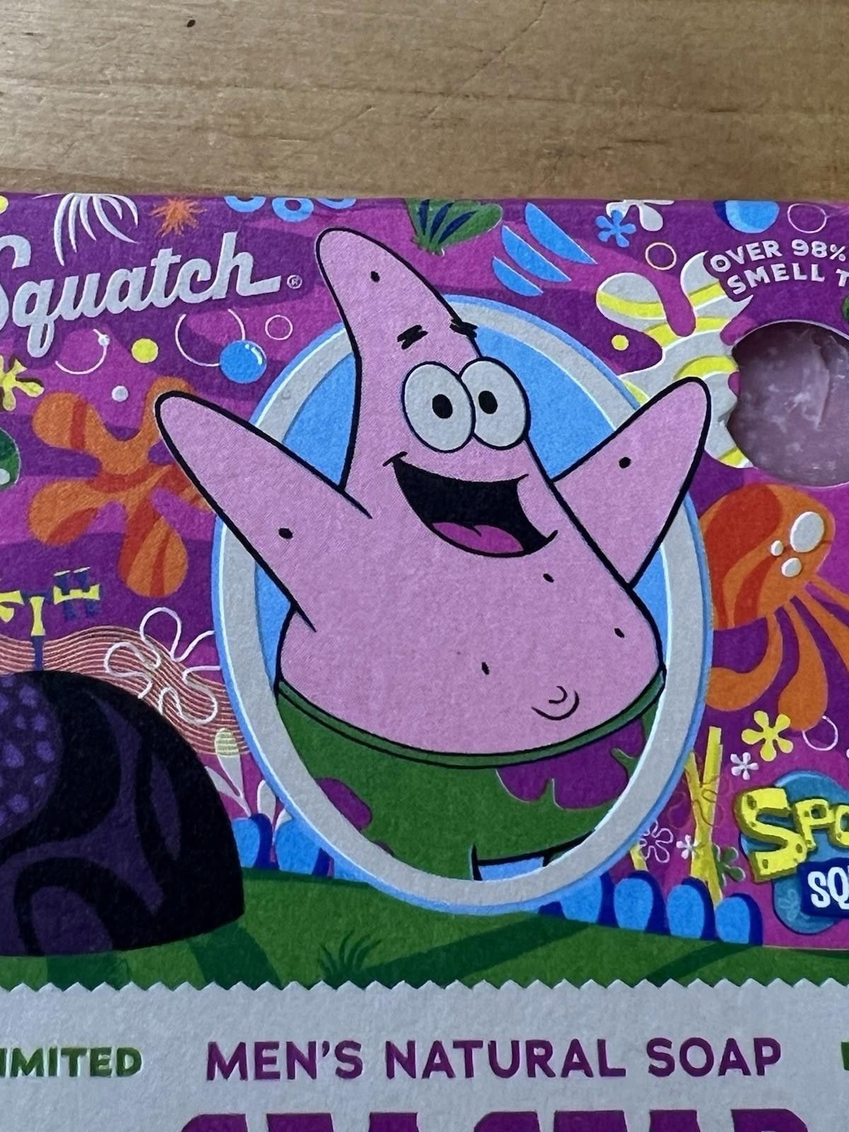 Other Dr. Squatch Bar Soap Spongebob Sea Light Grit Nickelodeon Size ONE SIZE - 4 Thumbnail