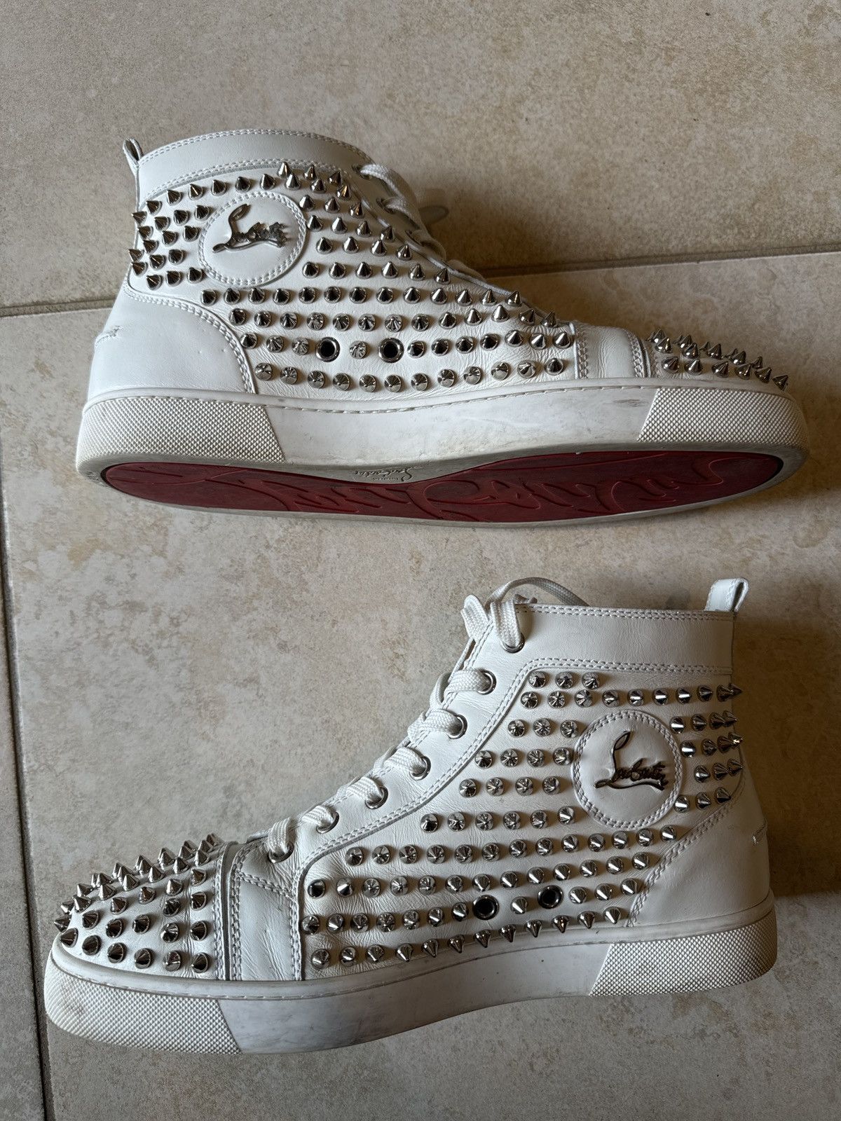 Christian Louboutin Christian Louboutin Louis Spikes Size US 8.5 / EU 41-42 - 4 Thumbnail