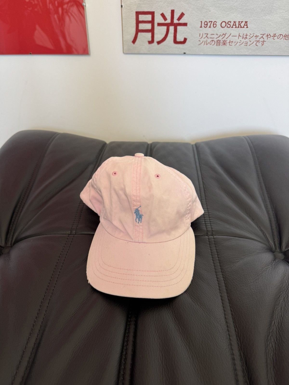 Ralph Lauren Rare Pink Polo Ralph Lauren Cap Hat Classic Center Logo Size ONE SIZE - 7 Thumbnail