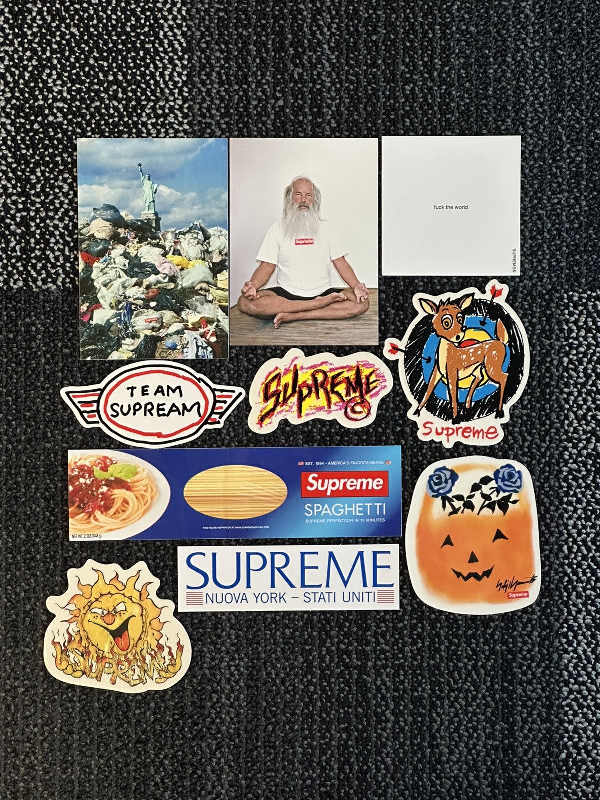 10x Supreme Stickers Lot