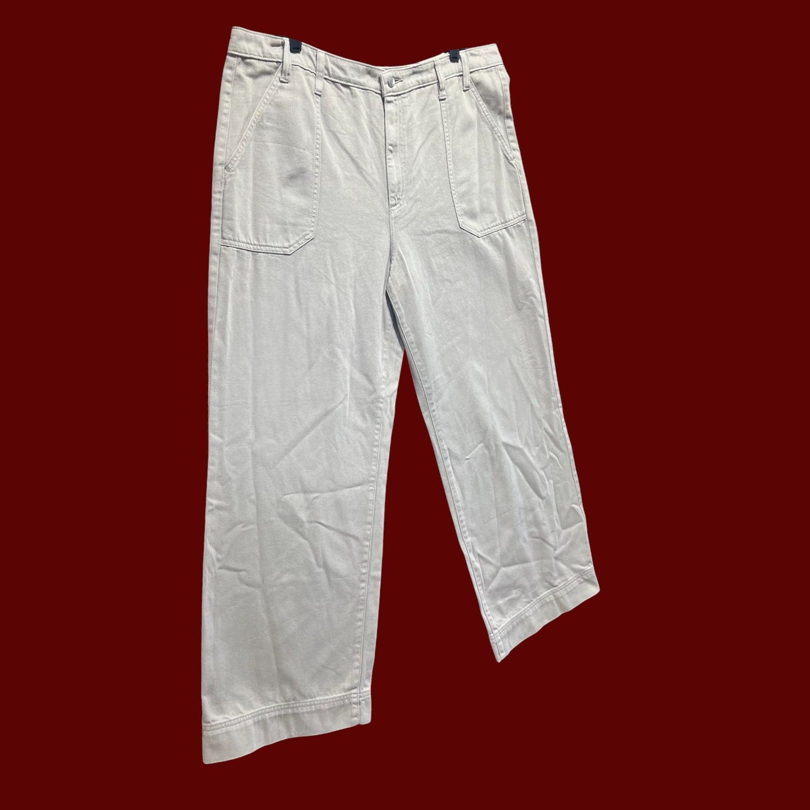 Other Universal Thread - Women's High Waisted Wide Leg Cropped Hig Size 38" / US 16 / IT 52 - 13 Thumbnail