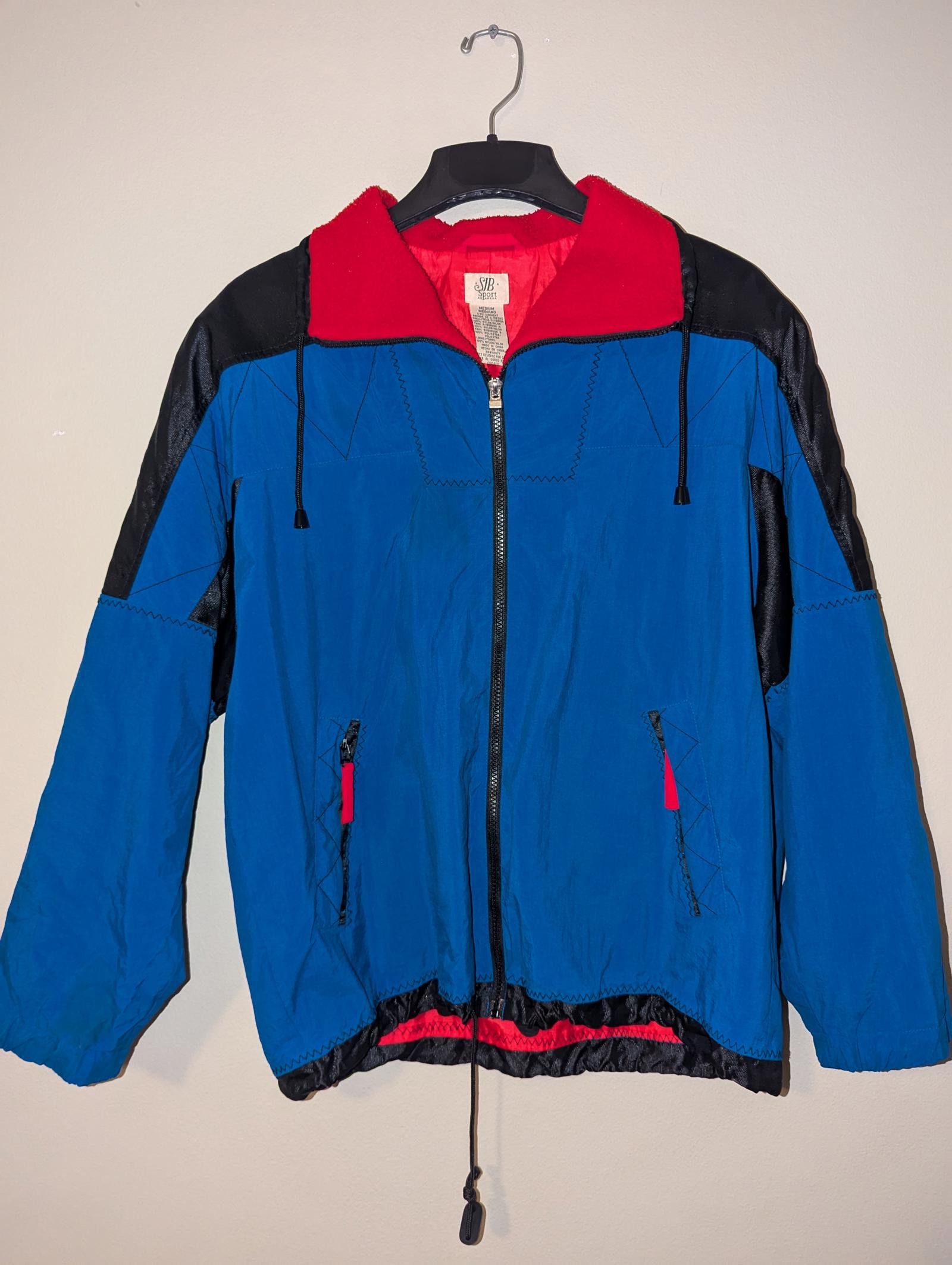 St. Johns Bay Vintage SJB Sport St. John's Bay Windbreaker Jacket Medium Size US M / EU 48-50 / 2 - 2 Thumbnail