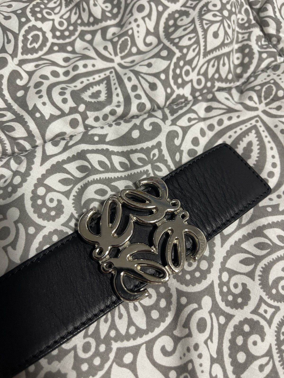 Loewe LOEWE Reversible Anagram Belt Size 46 - 1 Thumbnail