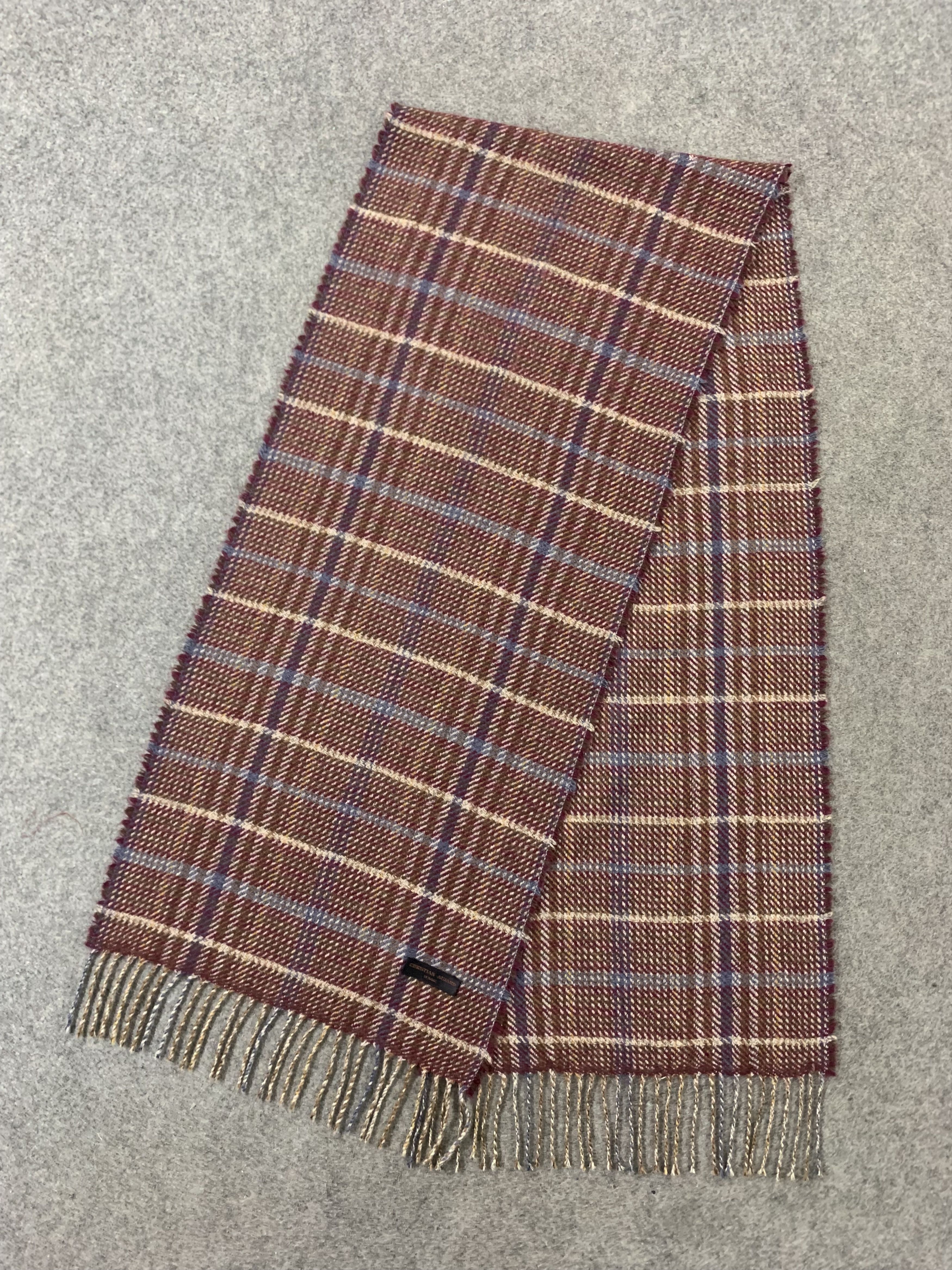 Vintage Christian Aujard Scarf Wool Muffler Neck Wrap BL9297 Size ONE SIZE - 4 Thumbnail