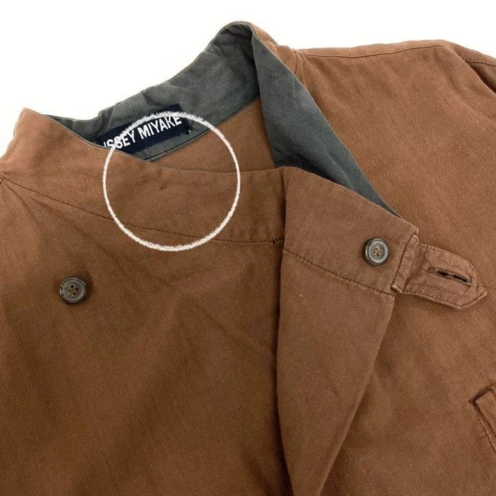 Issey Miyake ISSEY MIYAKE 1990s Asymmetric Collar Oversized Shirt Size US M / EU 48-50 / 2 - 8 Thumbnail