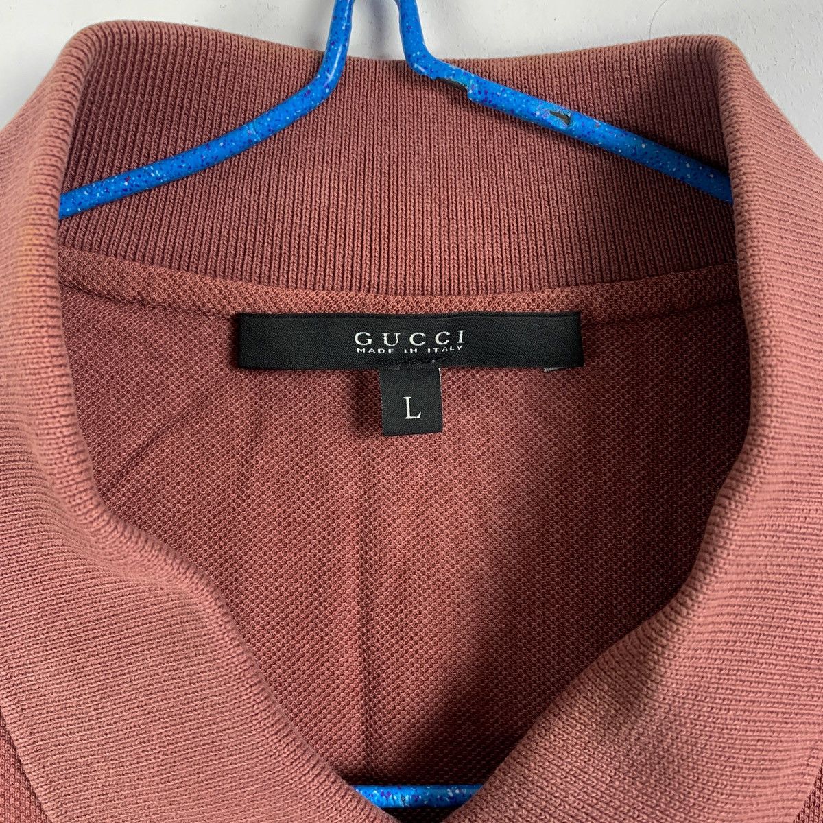 Gucci Vintage Gucci Polo Shirt Size US L / EU 52-54 / 3 - 8 Thumbnail