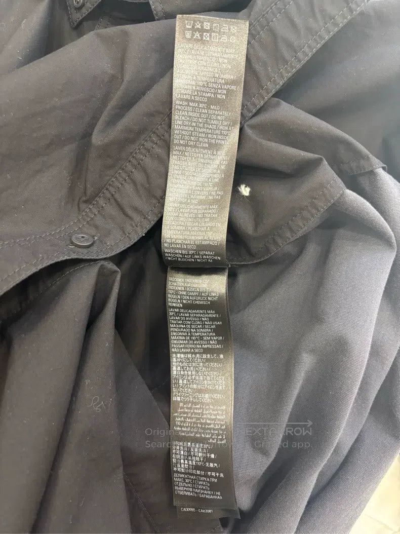 Balenciaga Balenciaga Double B Totem Patchwork Short Sleeve Shirt Size US M / EU 48-50 / 2 - 5 Thumbnail