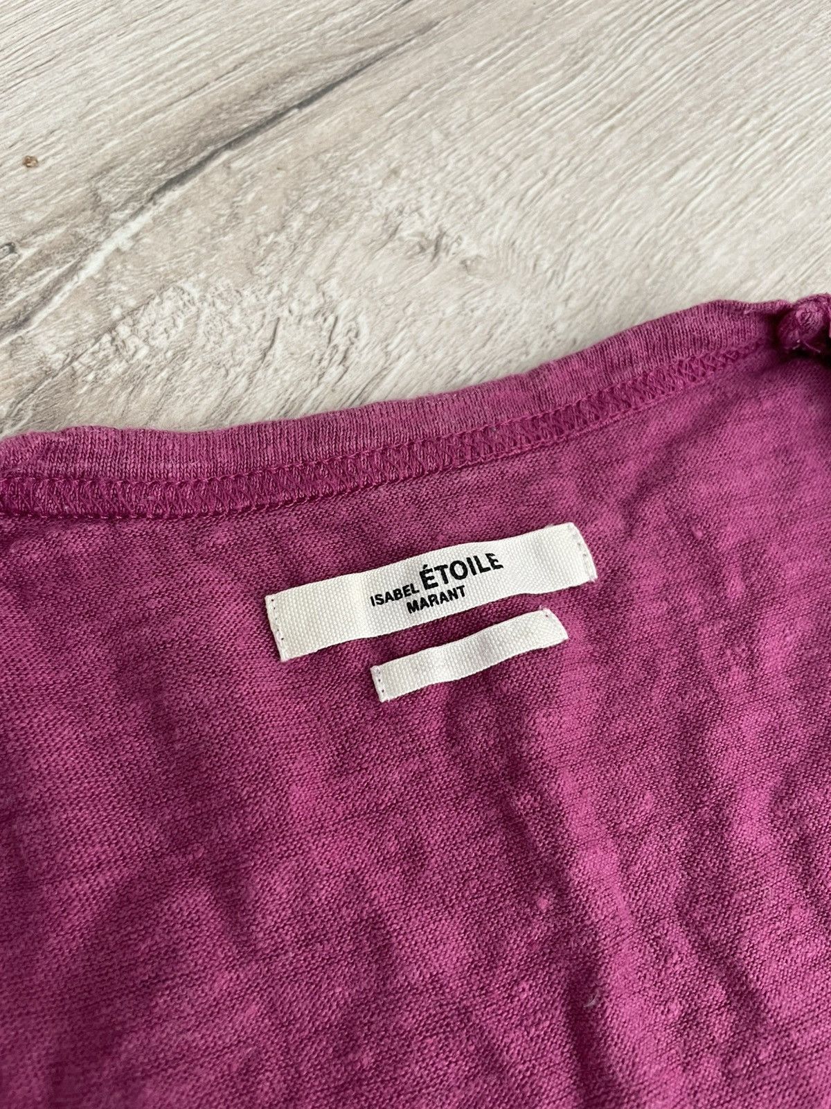 Isabel Marant Etoile Isabel Étolie Marant Basic Minimalist Tee V neck Classic Y2k Size S / US 4 / IT 40 - 5 Thumbnail