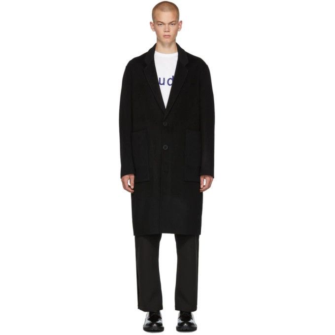 Etudes Studio ARCHEOLOGY CASHMERE BLACK COAT Size 44 Size US S / EU 44-46 / 1 - 2 Thumbnail