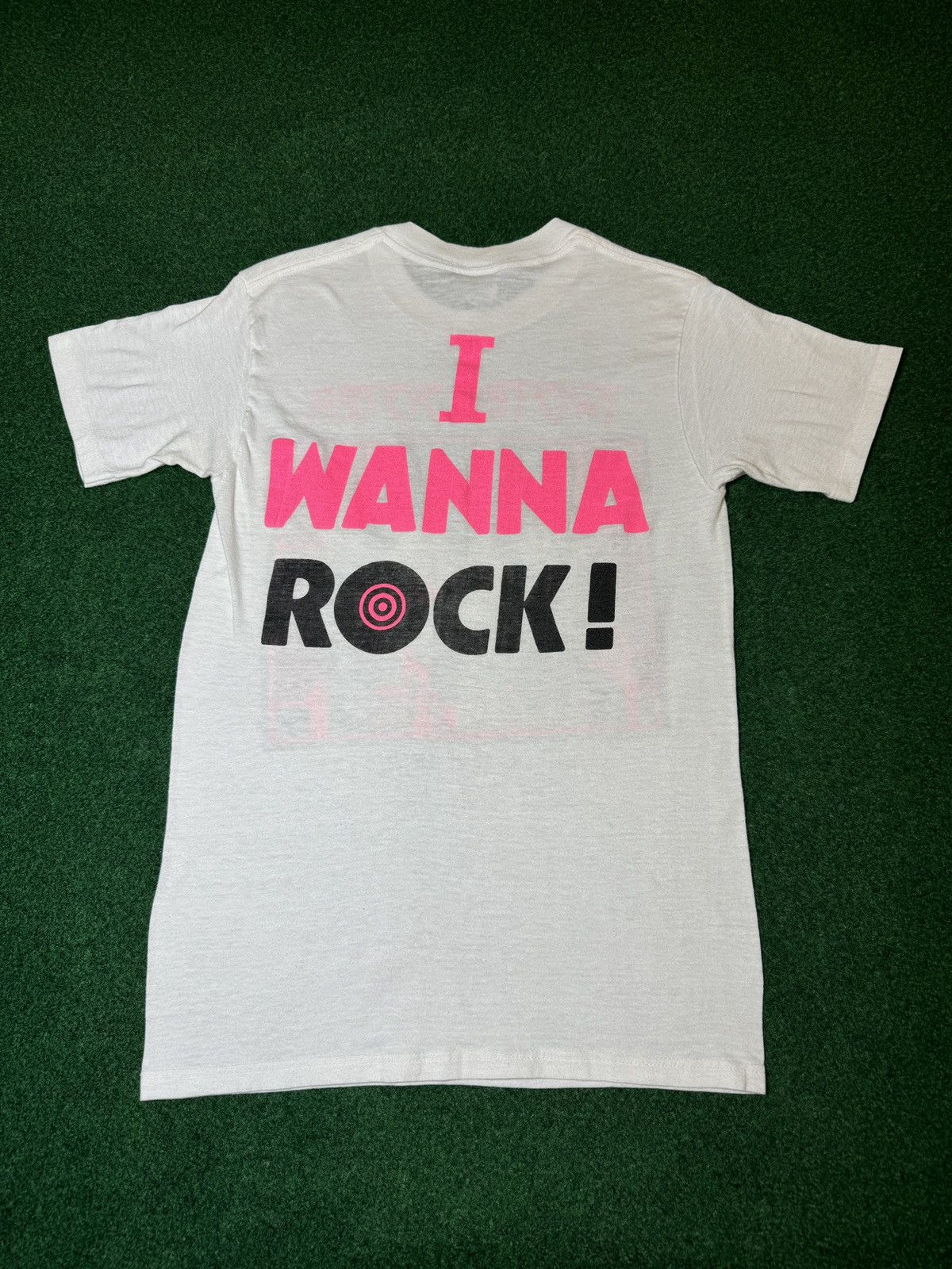 Band Tees × Vintage Vintage 80s Twisted Sister Original I Wanna Rock T Shirt Size US S / EU 44-46 / 1 - 3 Thumbnail