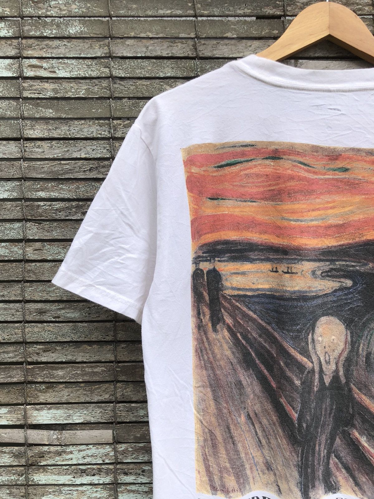 Japanese Brand Hollister X The Scream Painting by Edvard Munch Tee Size US L / EU 52-54 / 3 - 6 Thumbnail