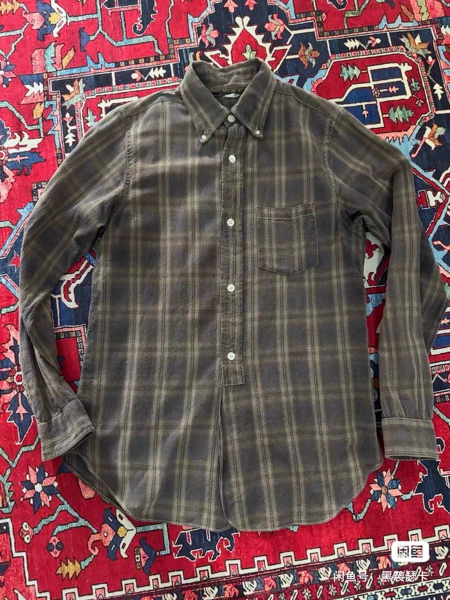 Freewheelers shirt vintage jacquard woven fabric