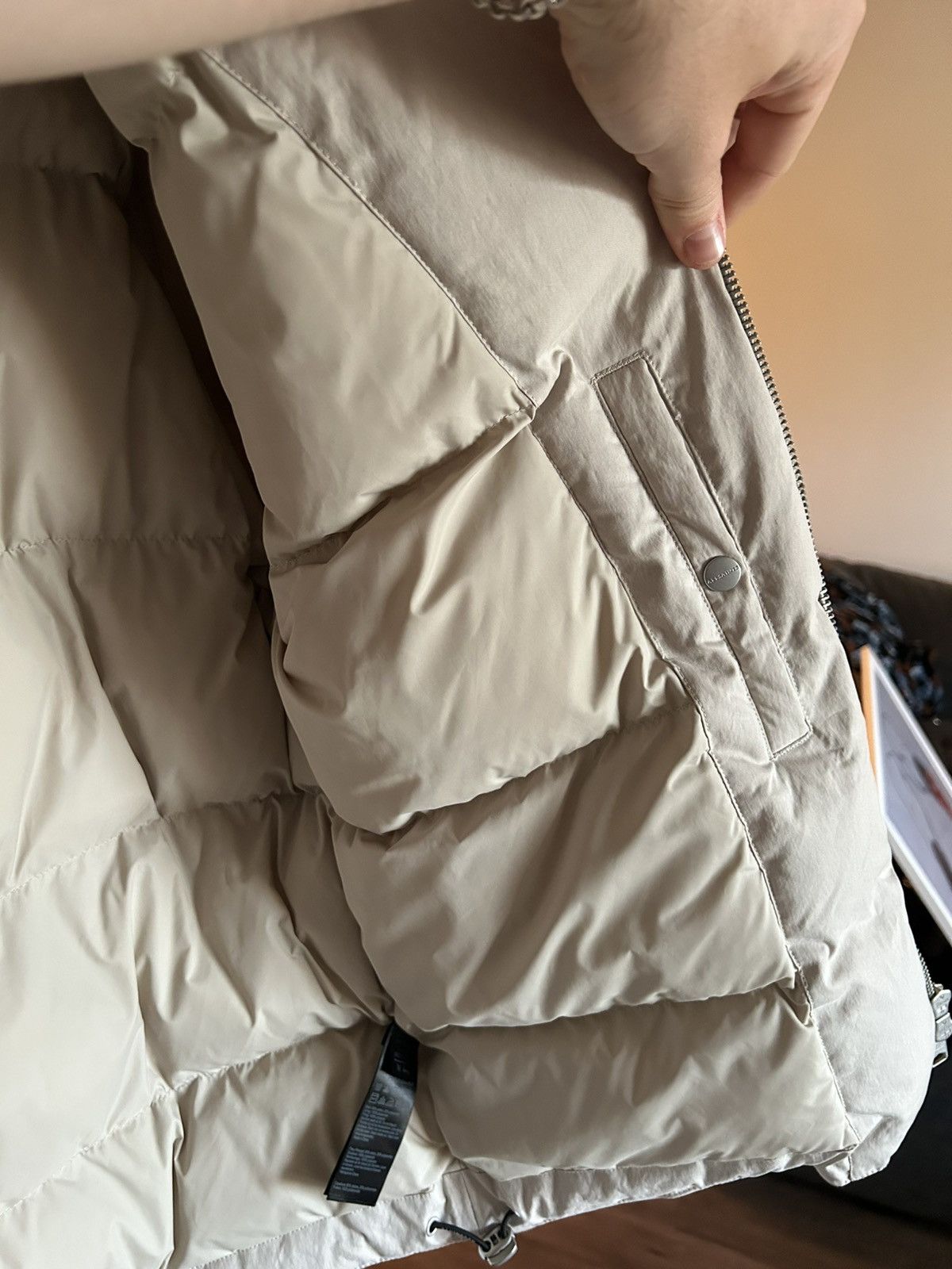 Allsaints Allsaints Beige Big Puffer Size US L / EU 52-54 / 3 - 6 Thumbnail