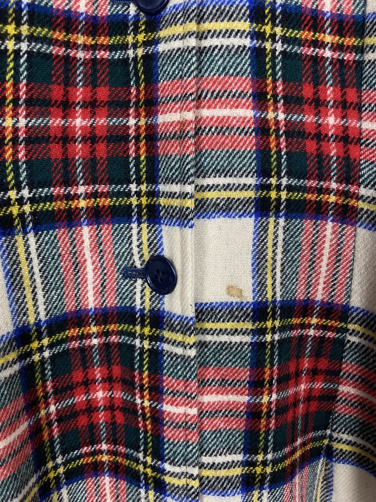 Comme des Garcons Rare‼️ Vintage Comme Des Garcons Tartans Long Coat Size M / US 6-8 / IT 42-44 - 12 Thumbnail