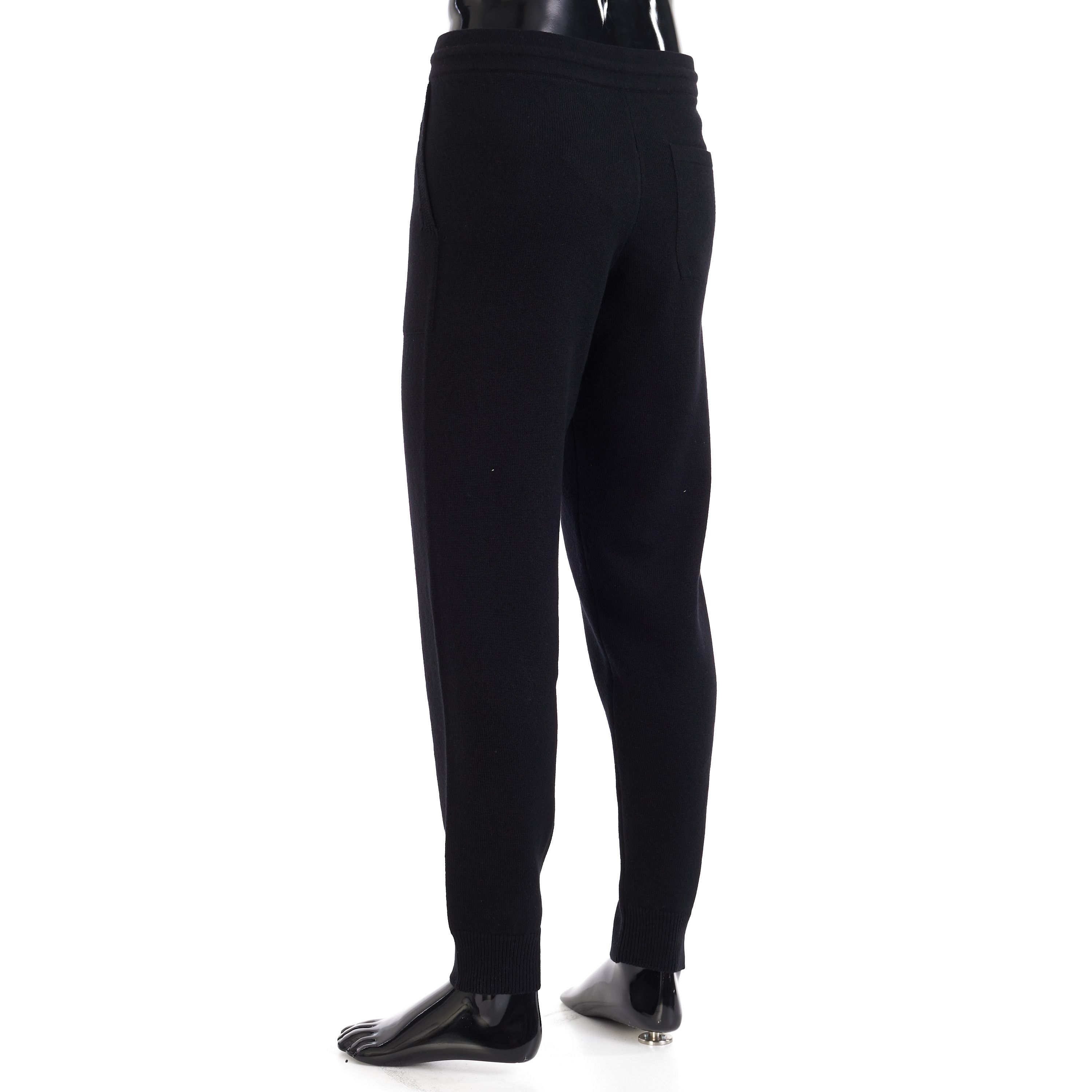 Brioni Black Jogger Pants - Cashmere, Relax Fit, Lounge Size US 30 / EU 46 - 4 Thumbnail