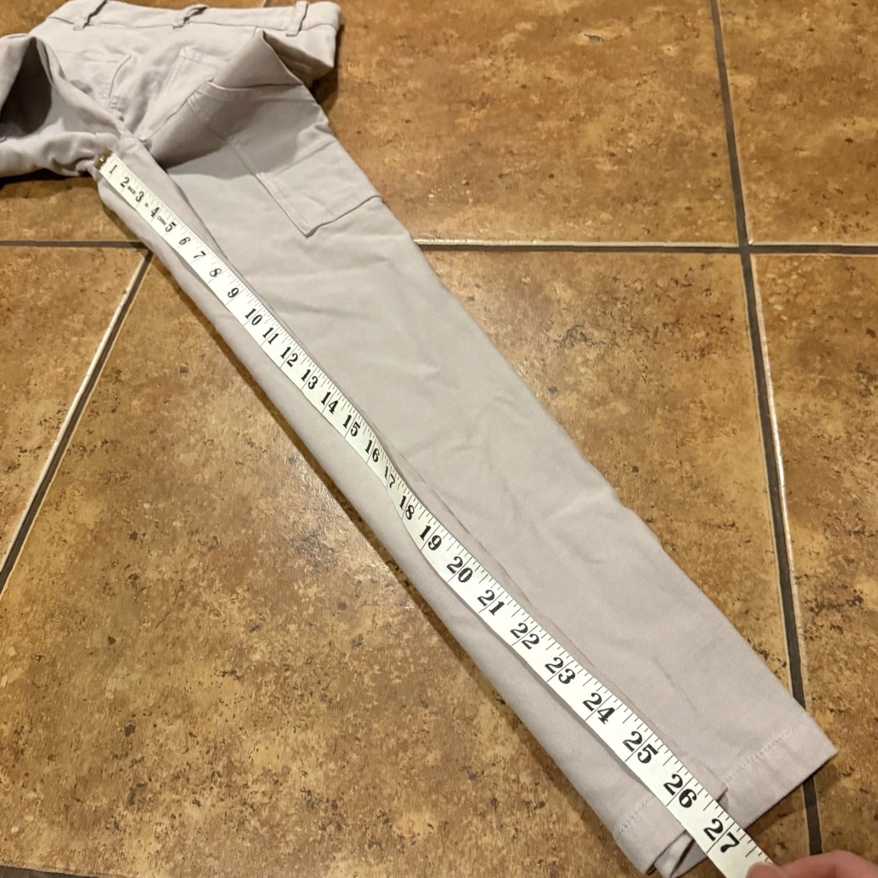 Vintage Wilfred Free Pants Womens 0 Light Grey High Rise Brennan Utility Carpenter Cargo Pockets City Workwear 90s (adapt as applicable) Mens Womens Size 25" / US 0 / IT 36 - 6 Thumbnail