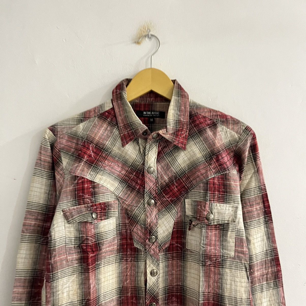 In The Attic In The Attic Western Fit Plaid Button Up Size US S / EU 44-46 / 1 - 2 Thumbnail