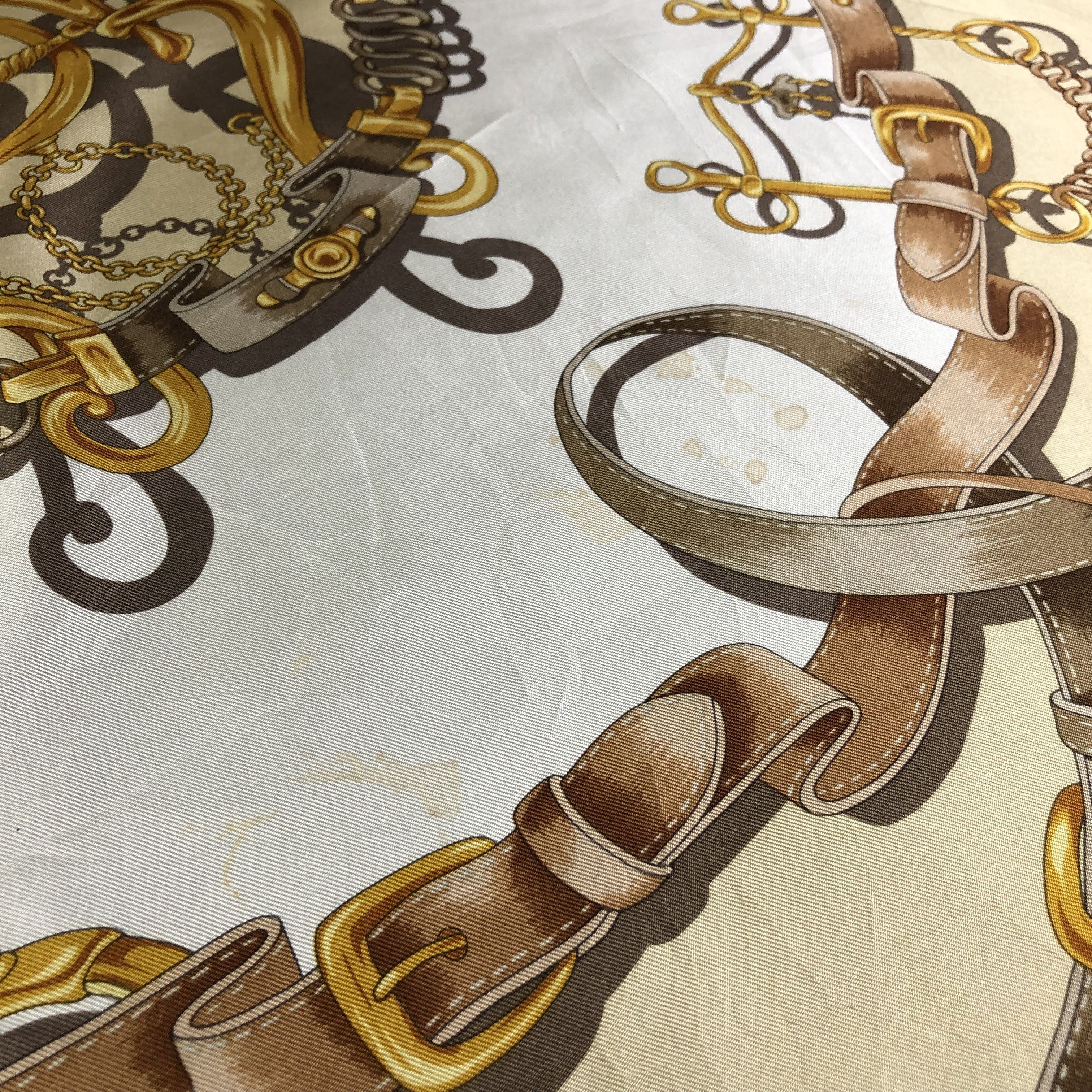 Trussardi Trussardi Luxury Hand Rolled Silk Scarf M810 Size ONE SIZE - 8 Thumbnail