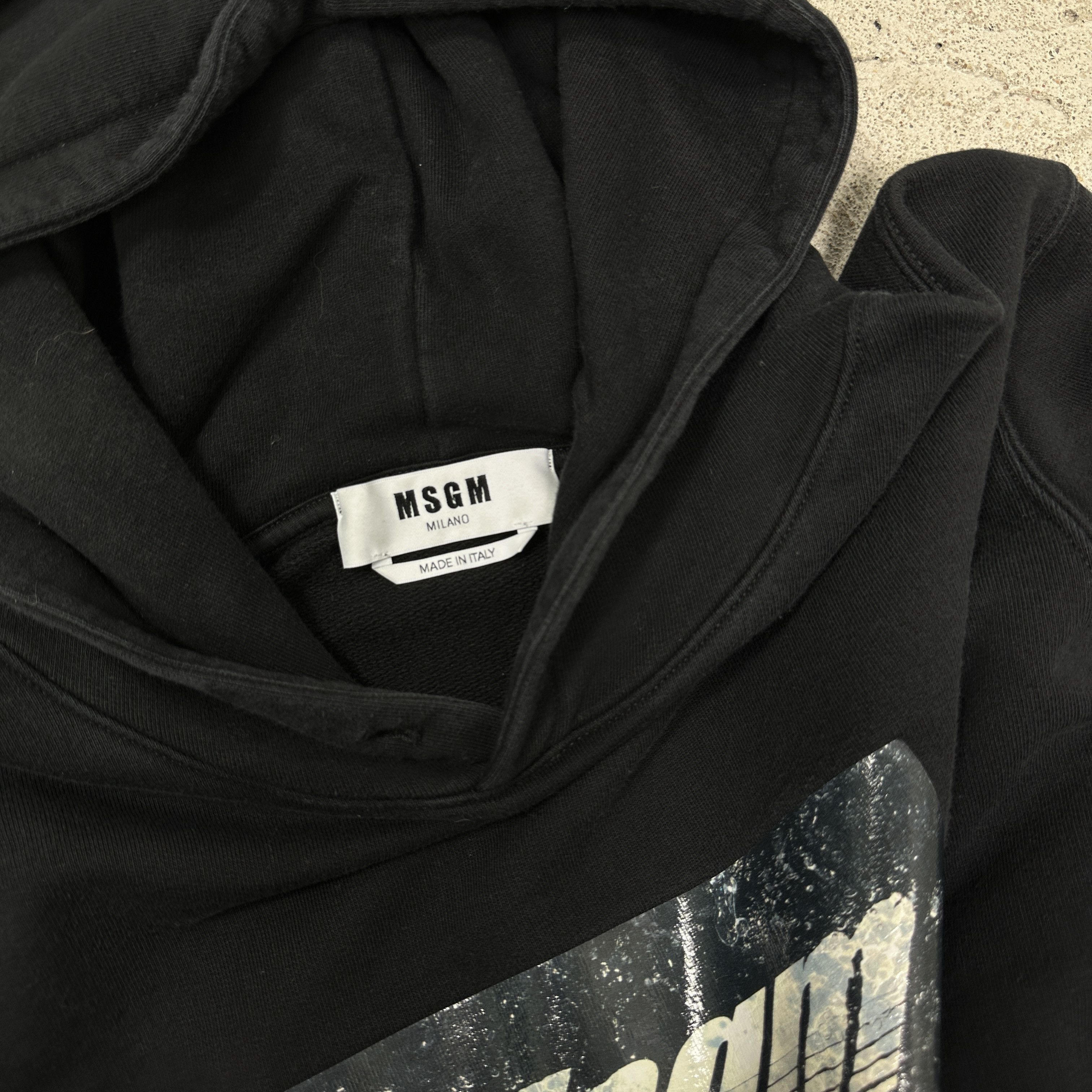 MSGM Vintage Casual Streetwear MSGM Milano Hoodie Y2K Size US M / EU 48-50 / 2 - 5 Thumbnail