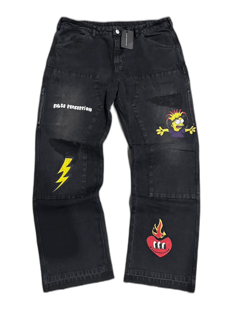 Gallery Dept. Fuck face denim | Grailed