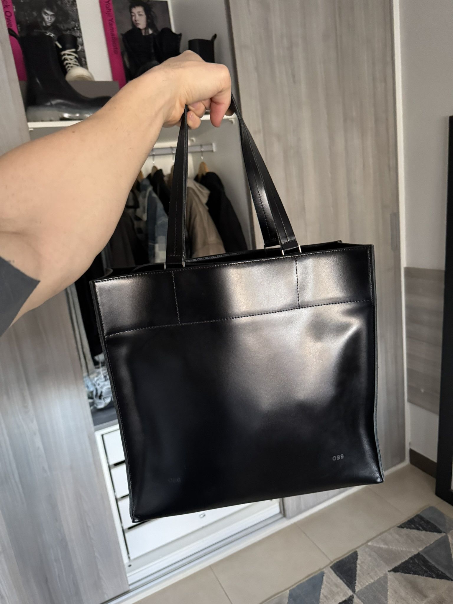 Other OBS Kubo Shopper Leather Bag 13 Liter Size ONE SIZE - 1 Thumbnail