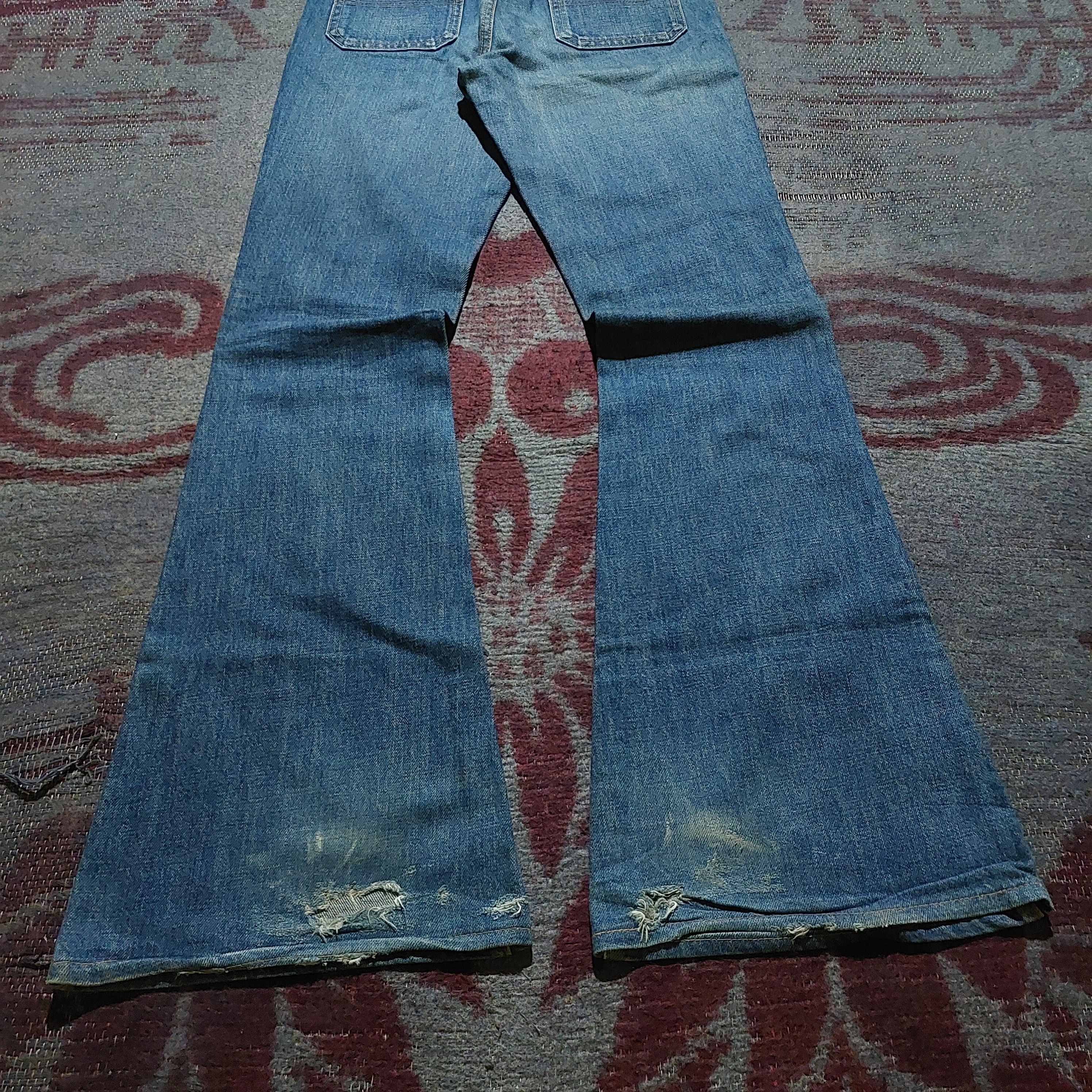 Big John Big John japan front pocket flared denim Size US 27 - 7 Thumbnail