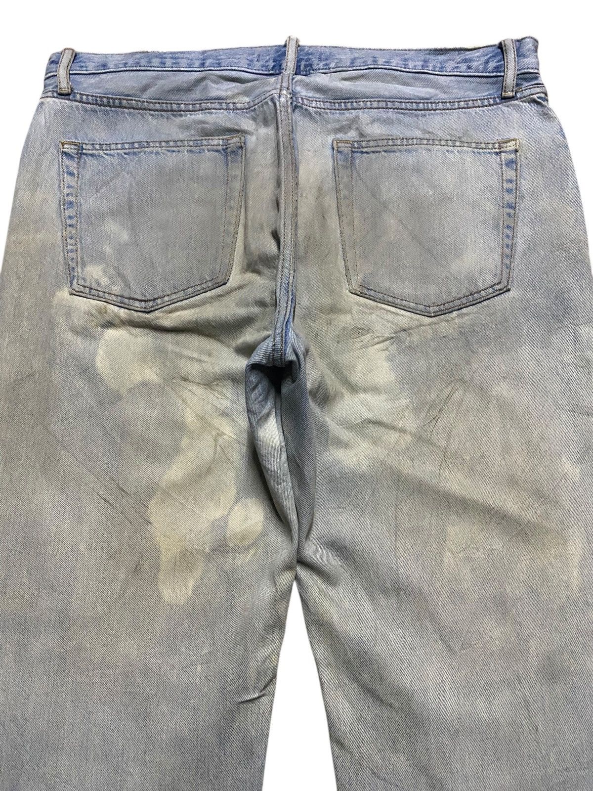 Japanese Brand Vintage Japanese Brand Uniqlo Crazy Mud Wash Distressed Jean Size US 36 / EU 52 - 4 Thumbnail