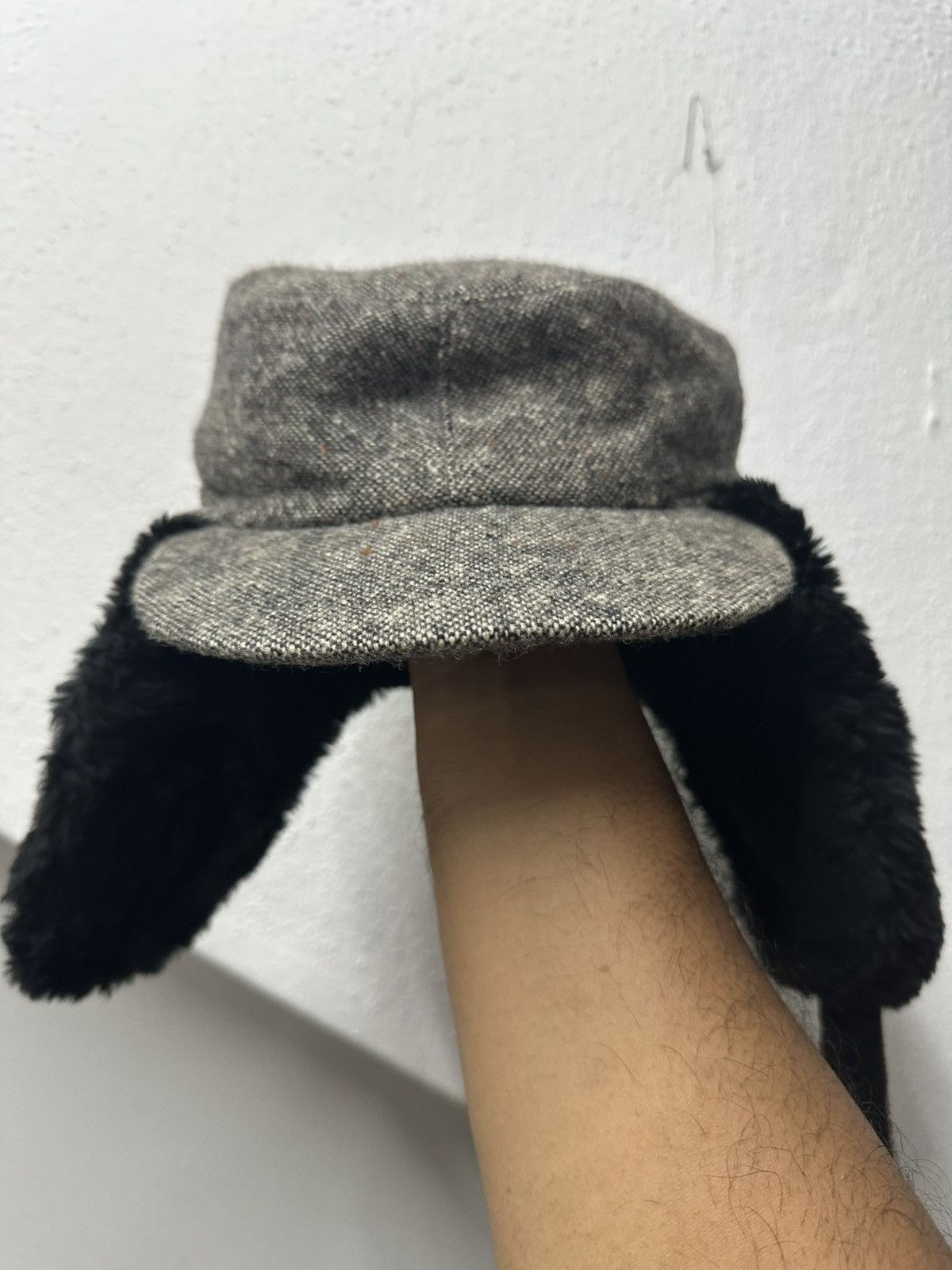 Vintage VTG Dorfman Pacific Ear Flap Faux Hat Size ONE SIZE - 6 Thumbnail