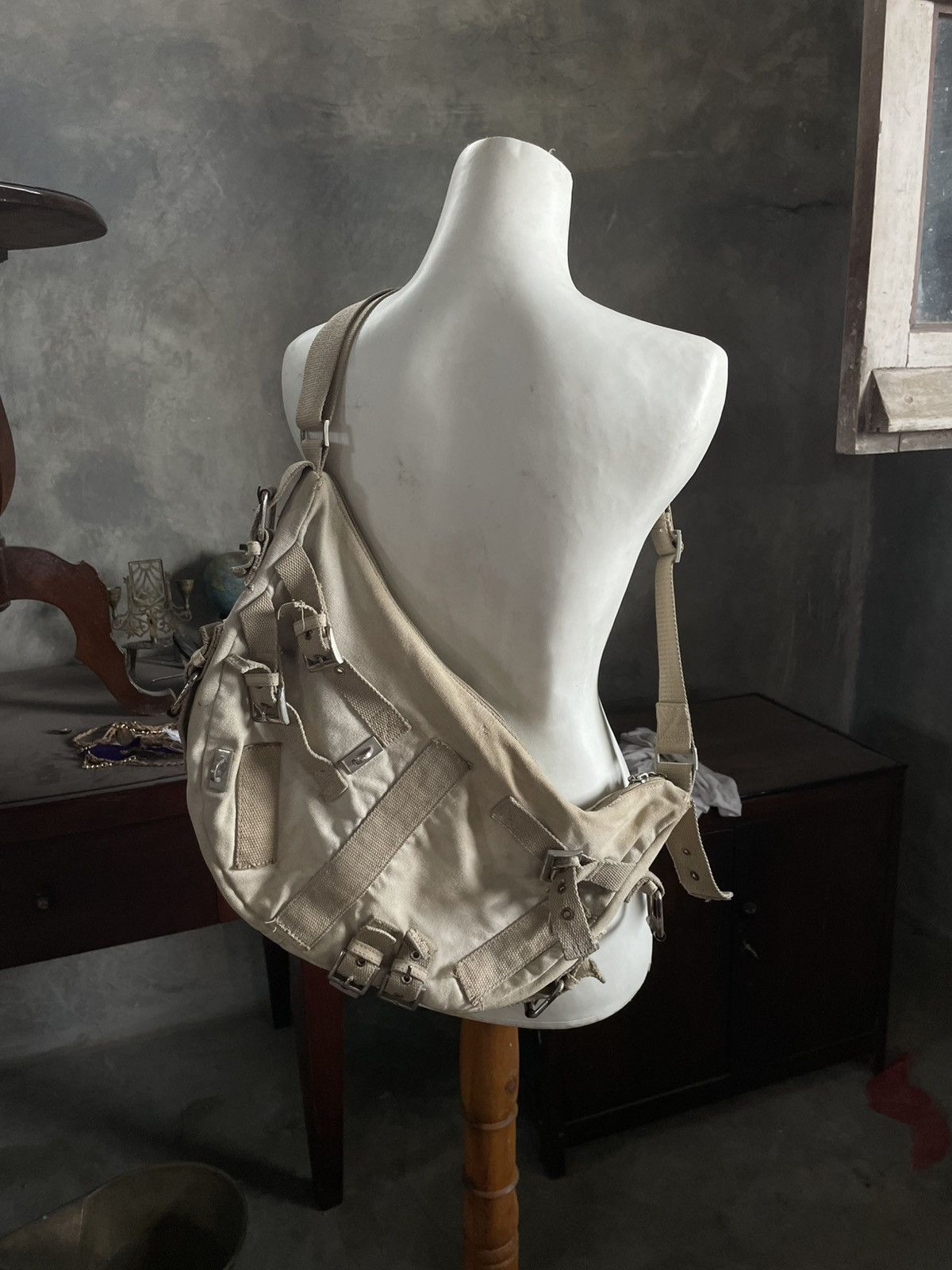 If Six Was Nine Sick Rare Military Multi Buckle Sling Bag Distressed Size ONE SIZE - 1 Thumbnail