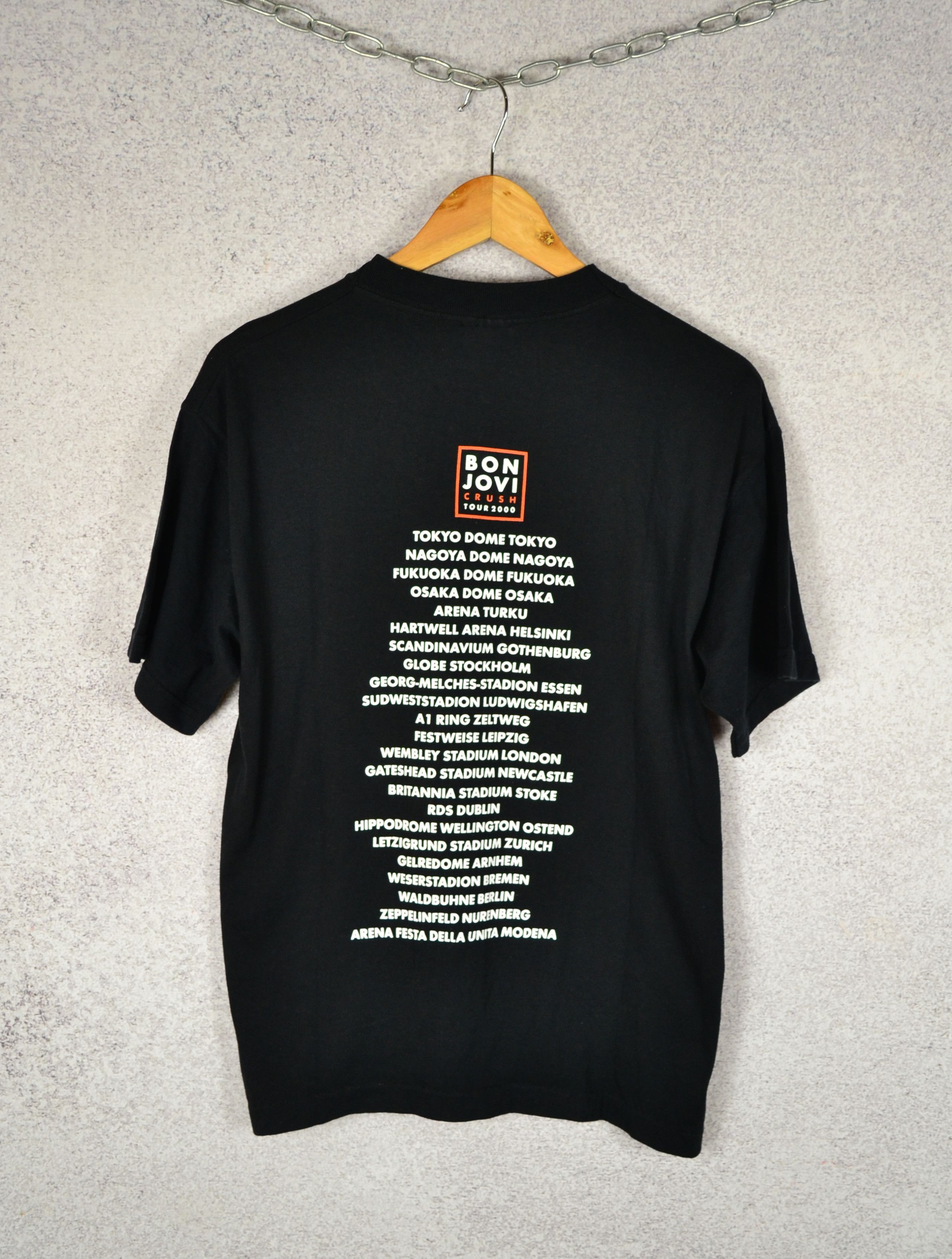 Band Tees Vintage Bon Jovi Crush Tour 2000 Band Tee Size US M / EU 48-50 / 2 - 6 Thumbnail