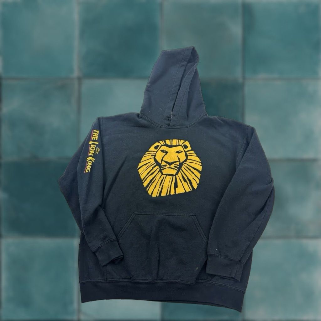 Disney Disney The Lion King Hoodie Sweatshirt Adult Medium Broadway Musical Pullover Size US M / EU 48-50 / 2 - 1 Thumbnail