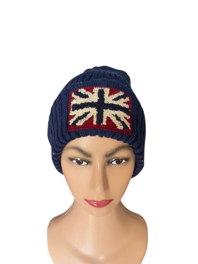 Japanese Brand Japanese brand union jack flag punk rock style beanie hat Size ONE SIZE - 1 Thumbnail