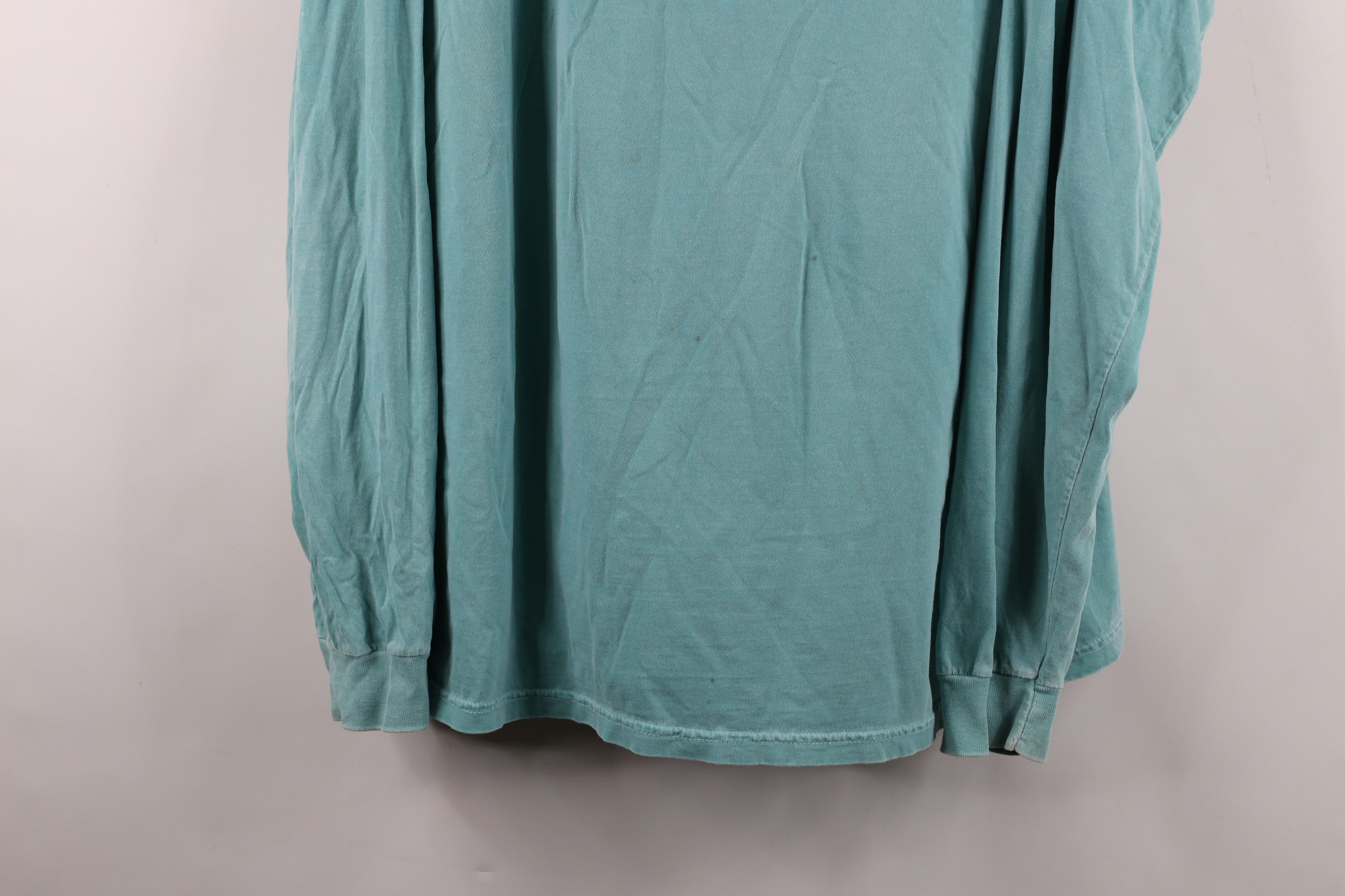 Vintage Vintage 90s Y2K Streetwear Dye Stonewash Long Sleeve T-Shirt Size US XL / EU 56 / 4 - 3 Thumbnail